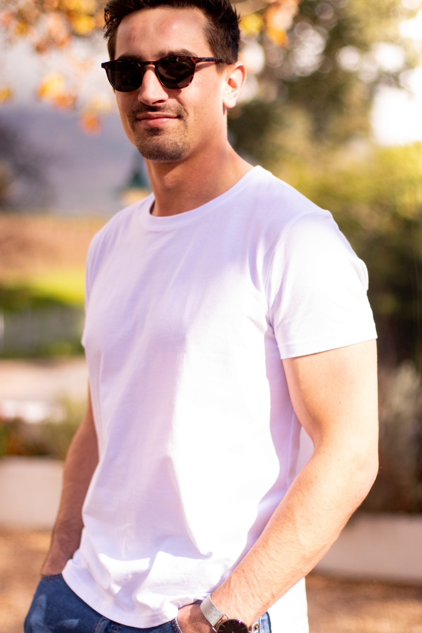 Mens Perfect White Tee
